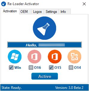 Re-Loader Activator là công cụ để activate Windows 10