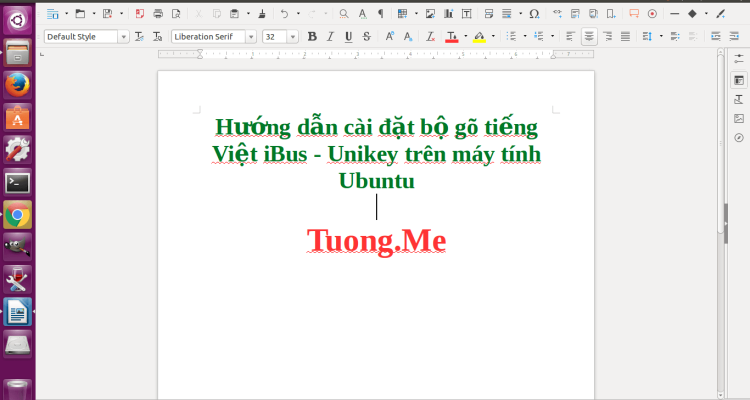 Hướng dẫn cài đặt bộ gõ tiếng Việt cho Ubuntu - ibus - unikey