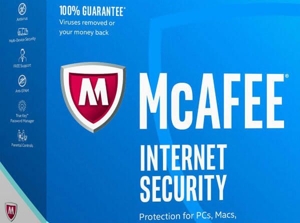 Bản quyền phần mềm McAfee Internet Security 2017 miễn phí