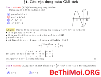 Tuyển tập các bài toán vận dụng Giải tích, Hình Học có lời giải chi tiết