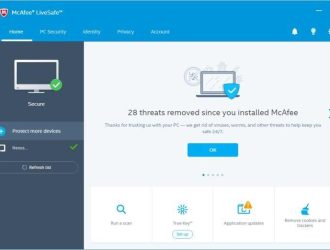 Bản quyền phần mềm McAfee LiveSafe 1 năm miễn phí mới nhất 2017