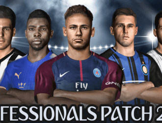 PES Professionals Patch 2017 V3.4 - Patch PES 2017 mới nhất