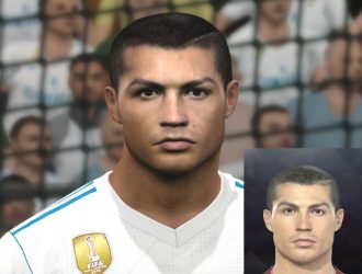 Tổng hợp face Cristiano Ronaldo đẹp nhất cho PES 2017