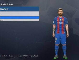 Tổng hợp face Lionel Messi (Barcelona) đẹp nhất cho PES 2017