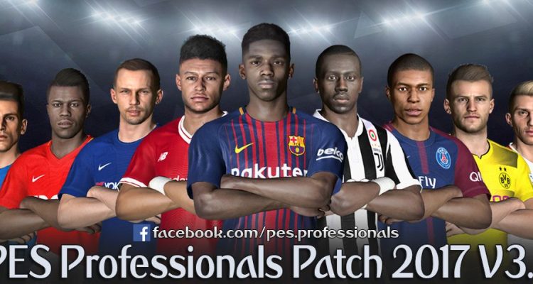 PES Professionals Patch 2017 V3.5 – Patch PES 2017 mới nhất
