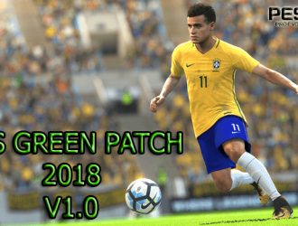 [Fshare] PES Green Patch 2018 v1.0 - Patch PES 2018 mới nhất cho PC