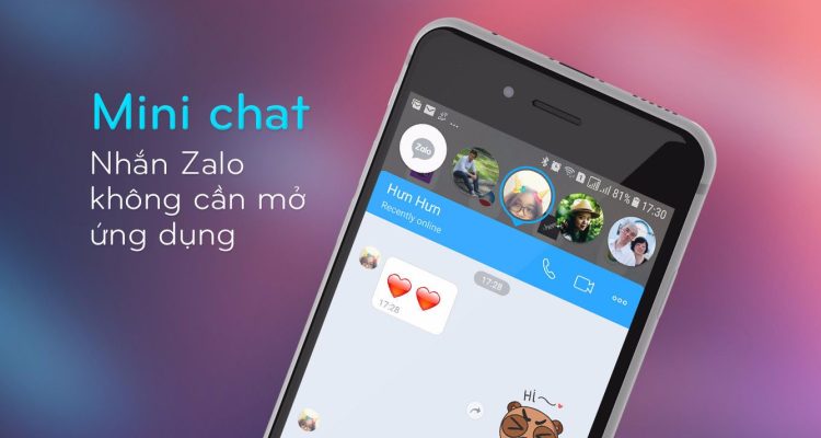 Hướng dẫn cách bật hoặc tắt chế độ mini chat trên Zalo