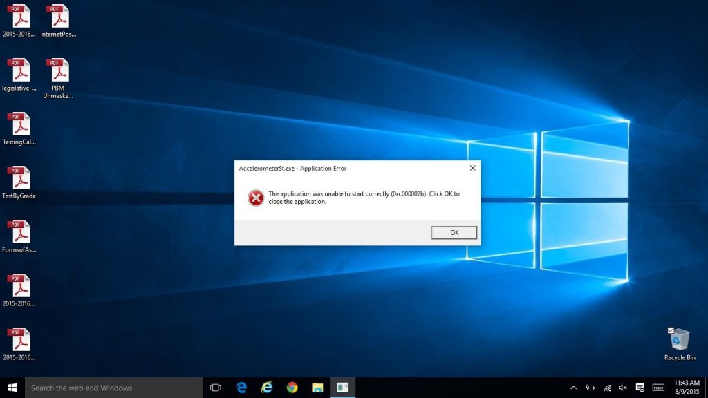 Hướng dẫn cách sửa lỗi 0xc000007b trên máy tính Windows 7, 8, 10 