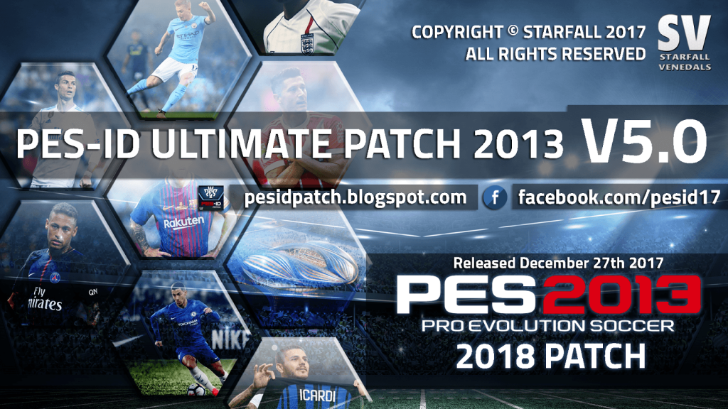[Fshare] PES-ID Ultimate Patch 2013 v5.0 – Patch PES 2013 mới nhất 2018