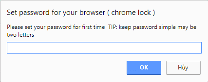 Hướng dẫn đặt mật khẩu bảo vệ cho trình duyệt Chrome, Cốc Cốc