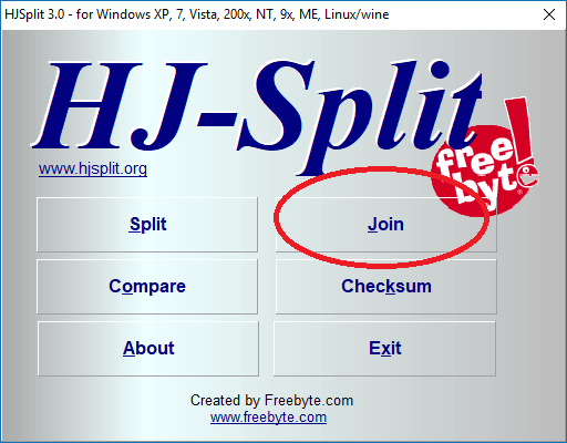 Hướng dẫn cách chia và nối File đơn giản bằng phần mềm Hjsplit