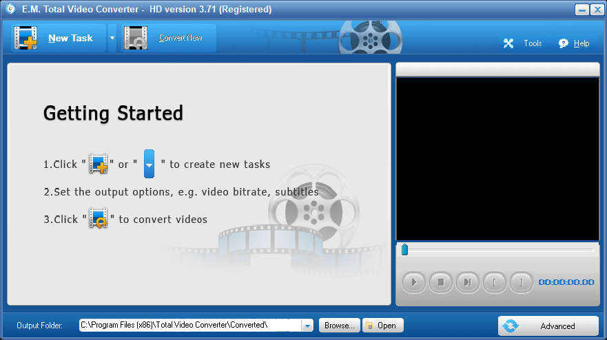 Hướng dẫn đổi đuôi video bằng phần mềm Total Video Converter