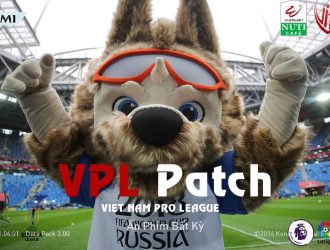 Cập nhật World Cup 2018 cho PES 2017 trên VPL PATCH V2