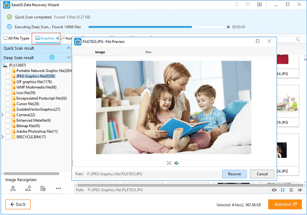 EaseUS - Phần mềm khôi phục ảnh miễn phí và đơn giản nhất