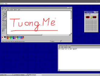 Trải nghiệm Windows 95 trên máy tính với ứng dụng Windows95