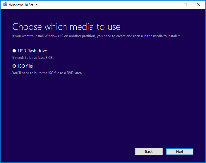 Tải Windows 10 bằng Media Creation Tool