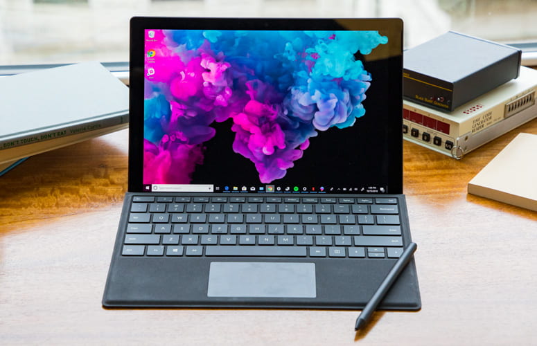 Microsoft Surface Pro 6 - Laptop có thể tháo rời bàn phím tốt nhất