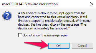 Hướng dẫn kết nối USB trong máy ảo VMware