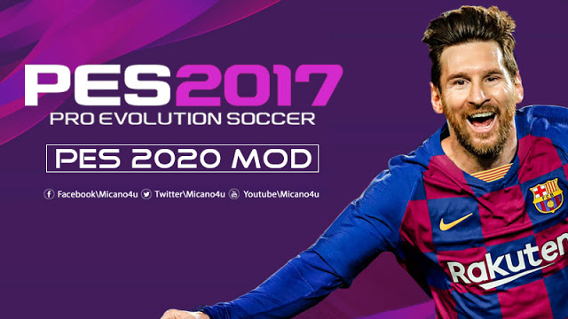 PES 2020 Mod For PES 2017 - Giao diện PES 2020 cho PES 2017