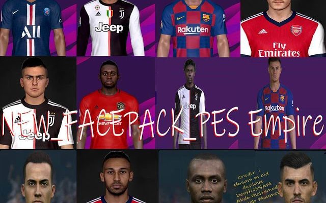 New Facepack for PES 2017 by PES Empire - Cập nhật face PES 2017