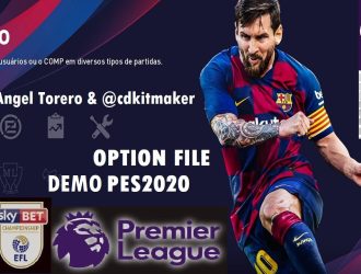 Option File PES 2020 Demo cho PS4 cập nhật mùa giải 2019/2020 mới nhất