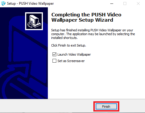 Đặt video làm hình nền desktop trong windows 10, 8.1, 7 bằng Push Video Wallpaper