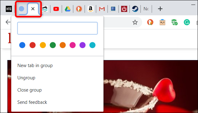 Cách gộp tab trên Google Chrome