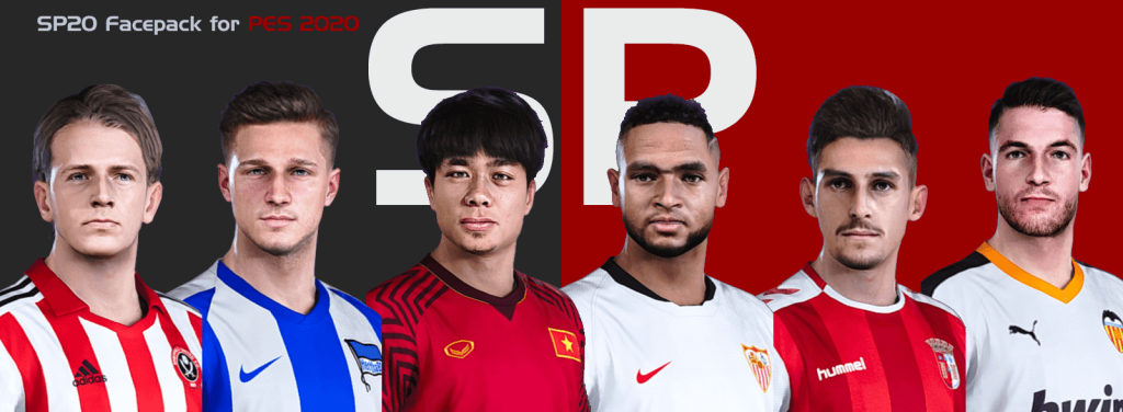 PES2020 - SmokePatch Face Pack - Facepack PES 2020 mới nhất
