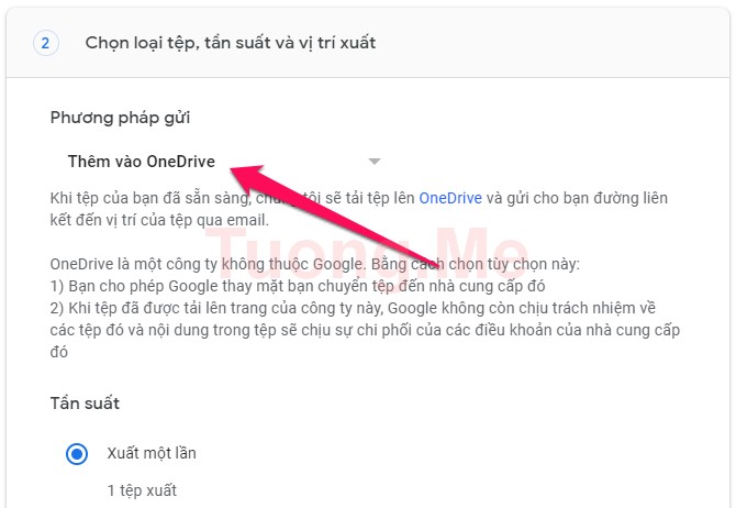 Cách chuyển dữ liệu từ Google Drive sang OneDrive, Dropbox