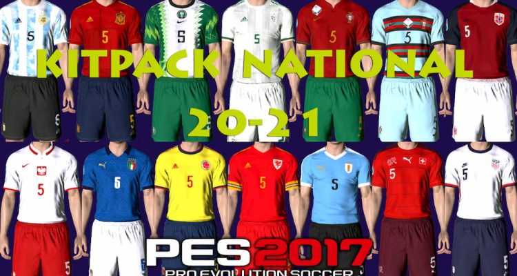 Download PES 2017 National Kitpack 2021 V1 by EsLaM