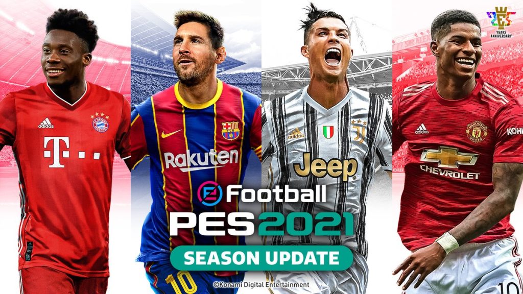 Download eFootball PES 2021 Datapack + Patch mới nhất
