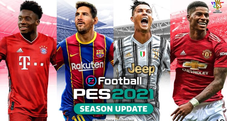 Download eFootball PES 2021 Datapack + Patch mới nhất