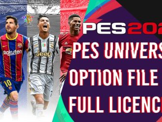PES 2021 PC Option File PES Universe V1 - Cập nhật PES 2021 mới nhất