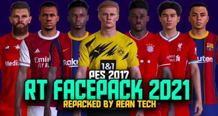 RT Facepack 2021 v1.0 (1000+ Faces) - PES 2017 Facepack