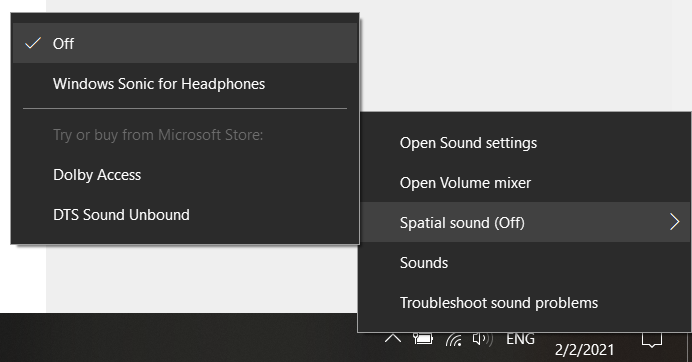 Tắt chức năng Spatial sound để sửa lỗi Chrome bị mất âm thanh