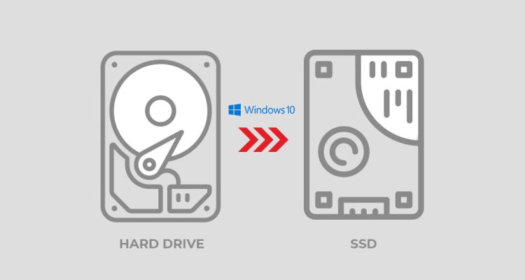Hướng dẫn cách chuyển Win từ HDD sang SSD đơn giản