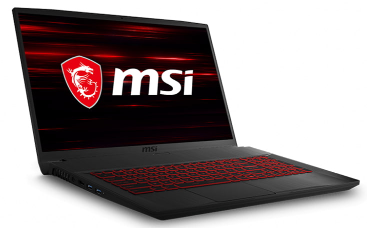 MSI GF75 Thin 10SCXR - Laptop chơi game 17inch giá rẻ