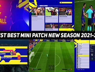 Black Edition Mini Patch Season 2022 AIO - Patch PES 2017 mới nhất