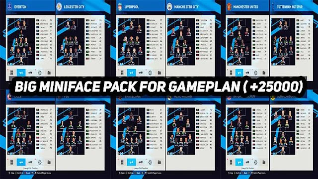 Cập nhật Minifaces cho PES 2017 mới nhất (25000+)