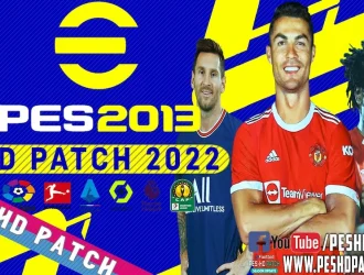 PES 2013 HD PATCH 2022 - Cập nhật mùa giải 2021/2022 PES 2013