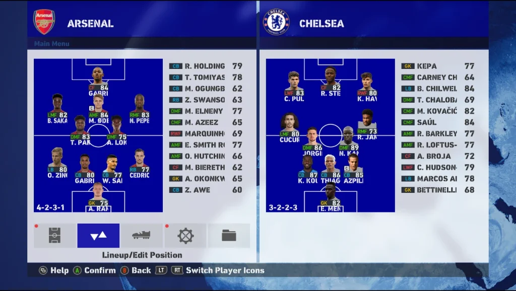 PES 2017 Big MiniFace Pack cập nhật từ eFootball 2023