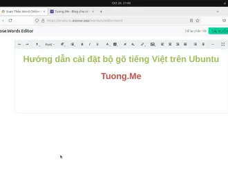 Cách cài đặt bộ gõ tiếng Việt cho Ubuntu 24.04, 24.10 mới nhất