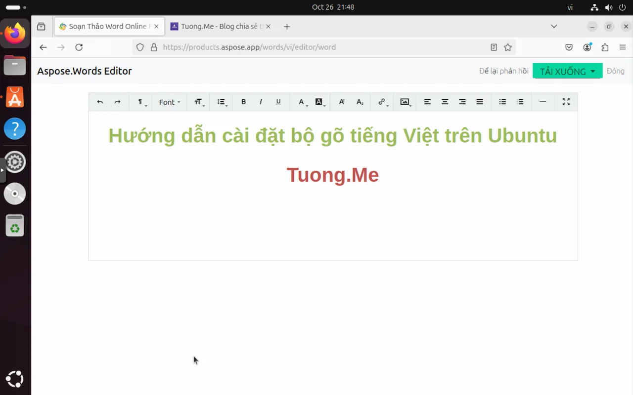 Cách cài đặt bộ gõ tiếng Việt cho Ubuntu 24.04, 24.10 mới nhất