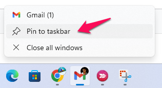 Cách vận tải Gmail về PC Win 10, 11 bên trên Chrome