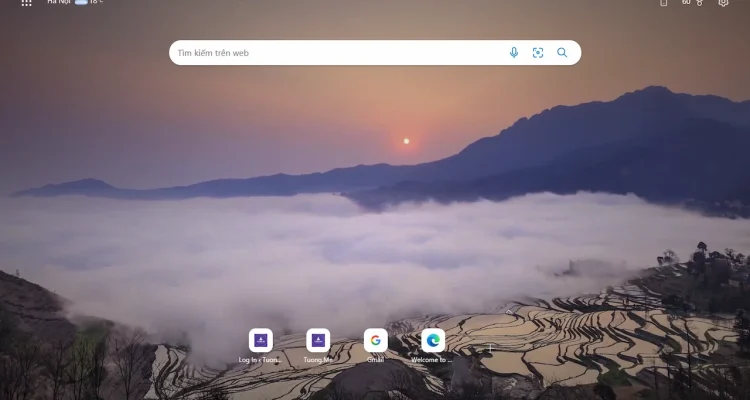 Hướng dẫn cách sử dụng video làm hình nền trang New Tab trên Microsoft Edge