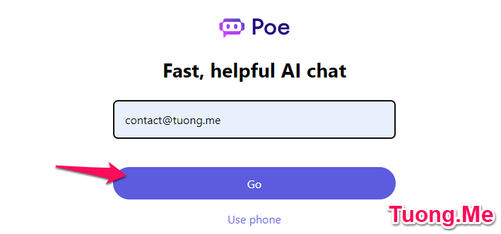 Cách đăng ký Poe sử dụng Chat GPT miễn phí