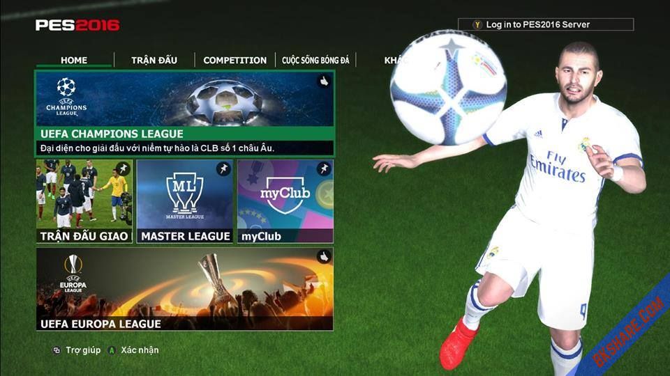 Download Patch PES 2016 Update AIO for PTE 6.0 mới nhất