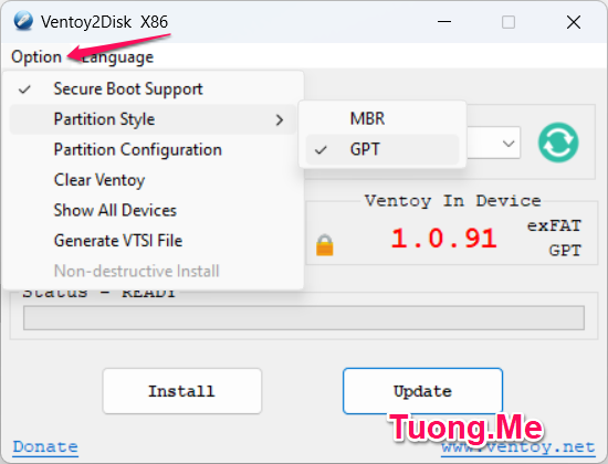 Cách tạo USB Multiboot tích hợp nhiều file ISO với phần mềm Ventoy