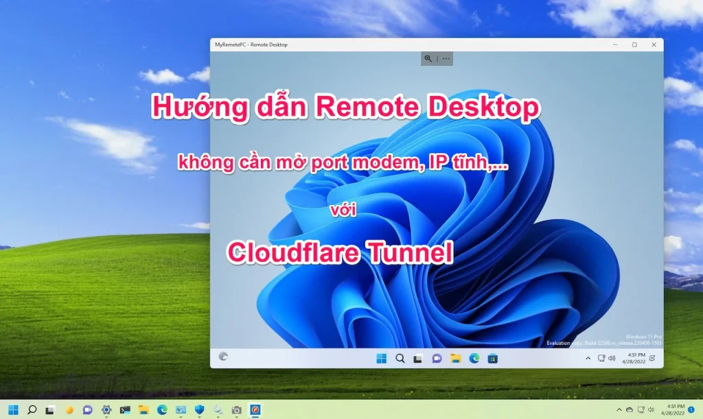 Hướng dẫn Remote Desktop không cần mở port modem