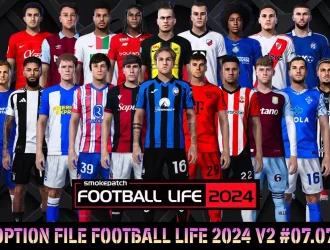 Option File cập nhật chuyển nhượng Football Life 2024